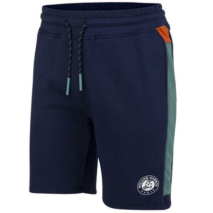 Детские теннисные шорты Roland Garros Kids Stripes Sweat - navy