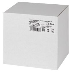 Садово-парковый светильник ЭРА ДБУ 07-8-007 Дели 5 белый 6 гранный настенный IP44 светодиодный 8Вт 3000K