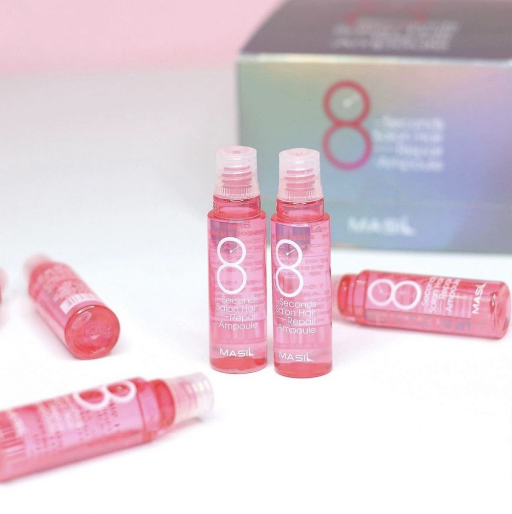 Протеиновая маска-филлер для поврежденных волос Masil 8 Seconds Salon Hair Repair Ampoule