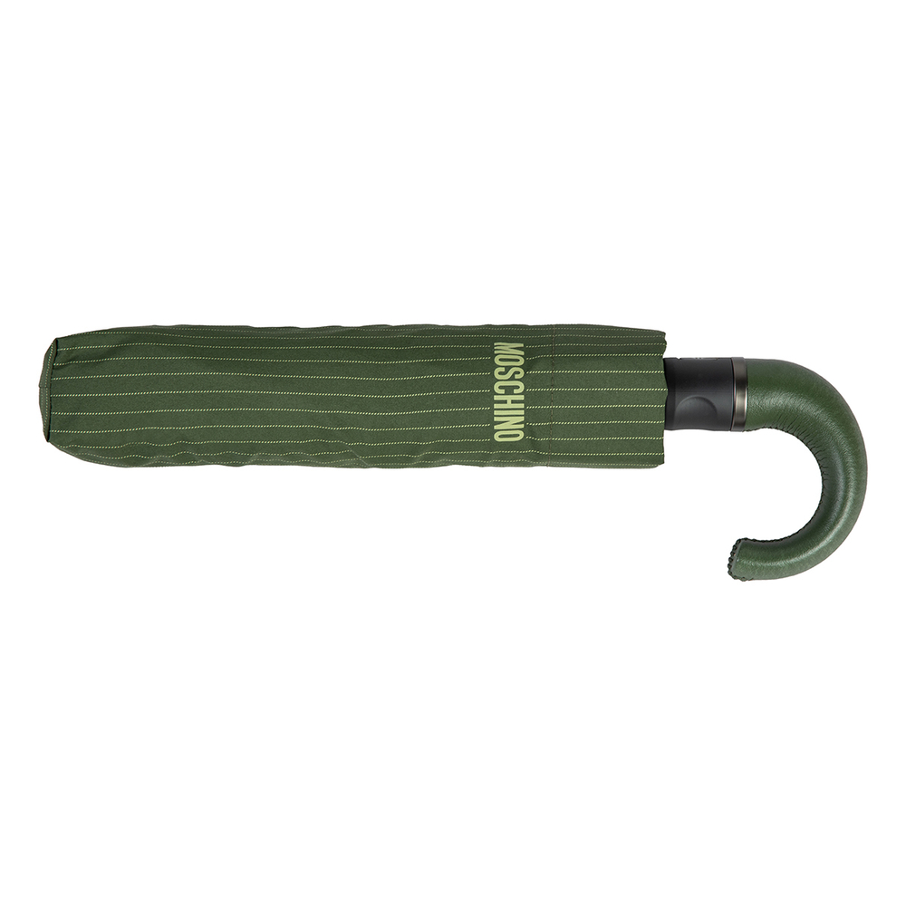 Зонт складной Moschino 8509-ToplessM Pinstripes Green Moschino