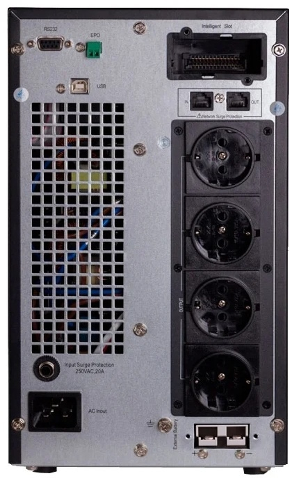 источник бесперебойного питания SVC PTX-2KL-LCD