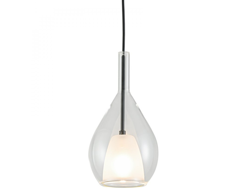 Подвесной светильник Newport NORA 7231/S mat.black clear, М0071757