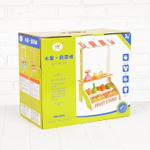 Игровой набор Лоток с фруктами, деревянные фрукты в комплекте