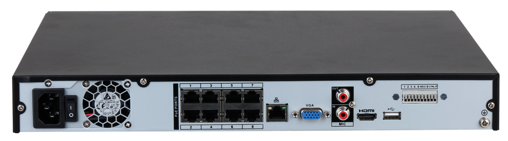 Видеорегистратор  Dahua DHI-NVR4208-8P-EI
