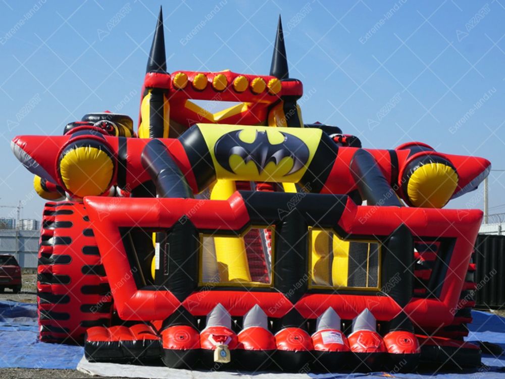 Батут-горка "Бэтмобиль 2"