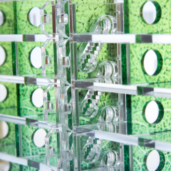 Декоративные вертикальные стенки - Зелень для Crystal XL