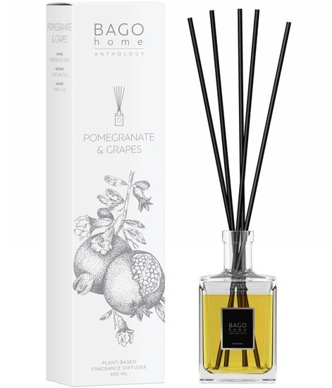 Гранат и виноград, ароматический диффузор, Bago home