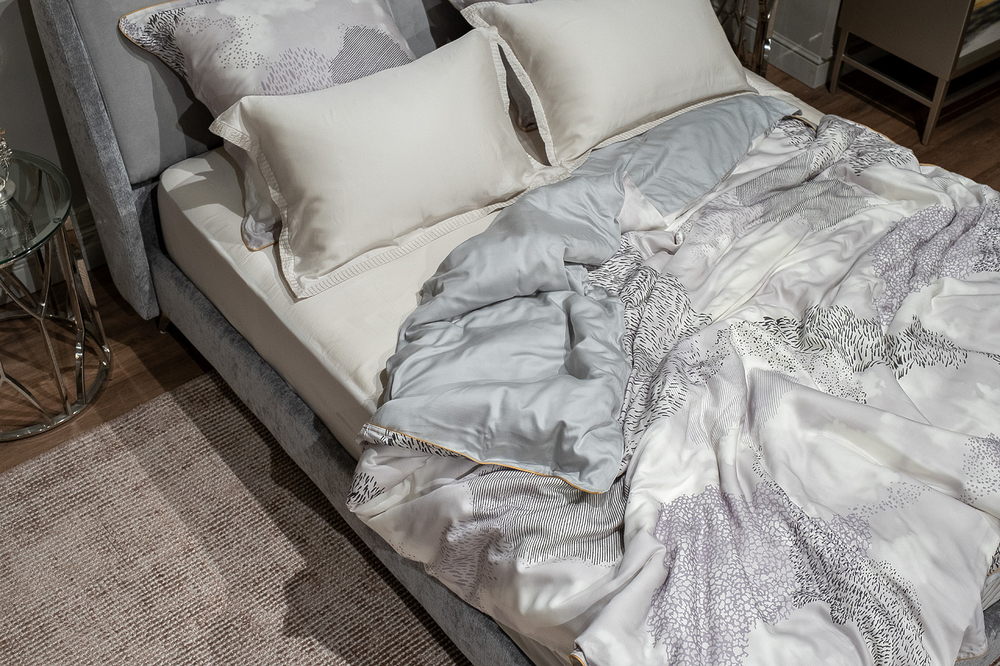 Пододеяльник 220x200 Garda Decor Нувола серый