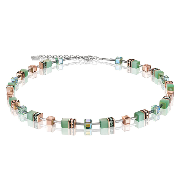 Колье Coeur de Lion Light Green 4016/10-0520 цвет зеленый