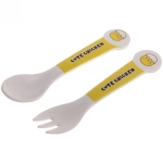 Набор детской посуды из бамбука 5 предметов «Цыпленок»