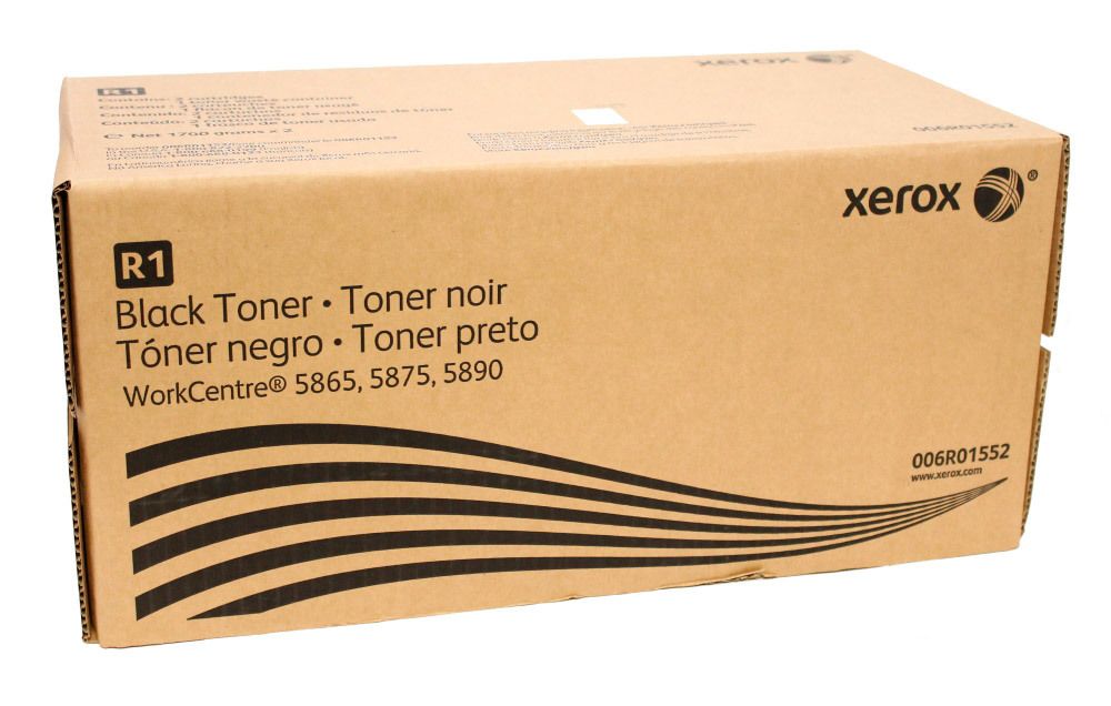 Тонер-картридж XEROX WC 5865/5875/5890 (2 тубы+ бункер) 110К (006R01552)