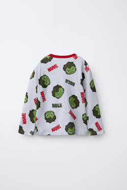 ZARA ПИЖАМА HULK © MARVEL, СЕРЫЙ МЕЛАНЖ