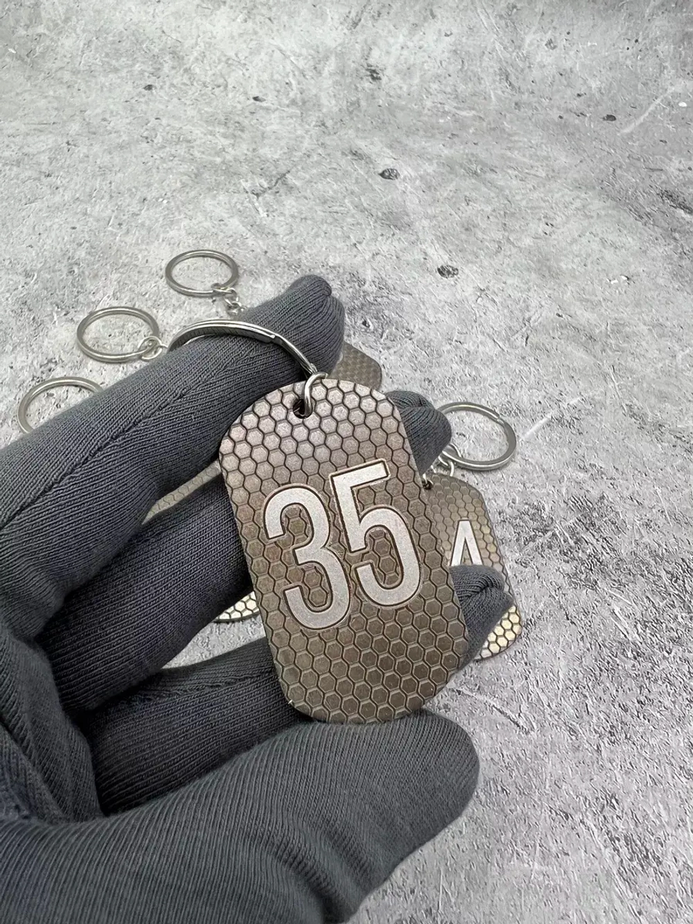 Номерки на ключи металлические 31-35