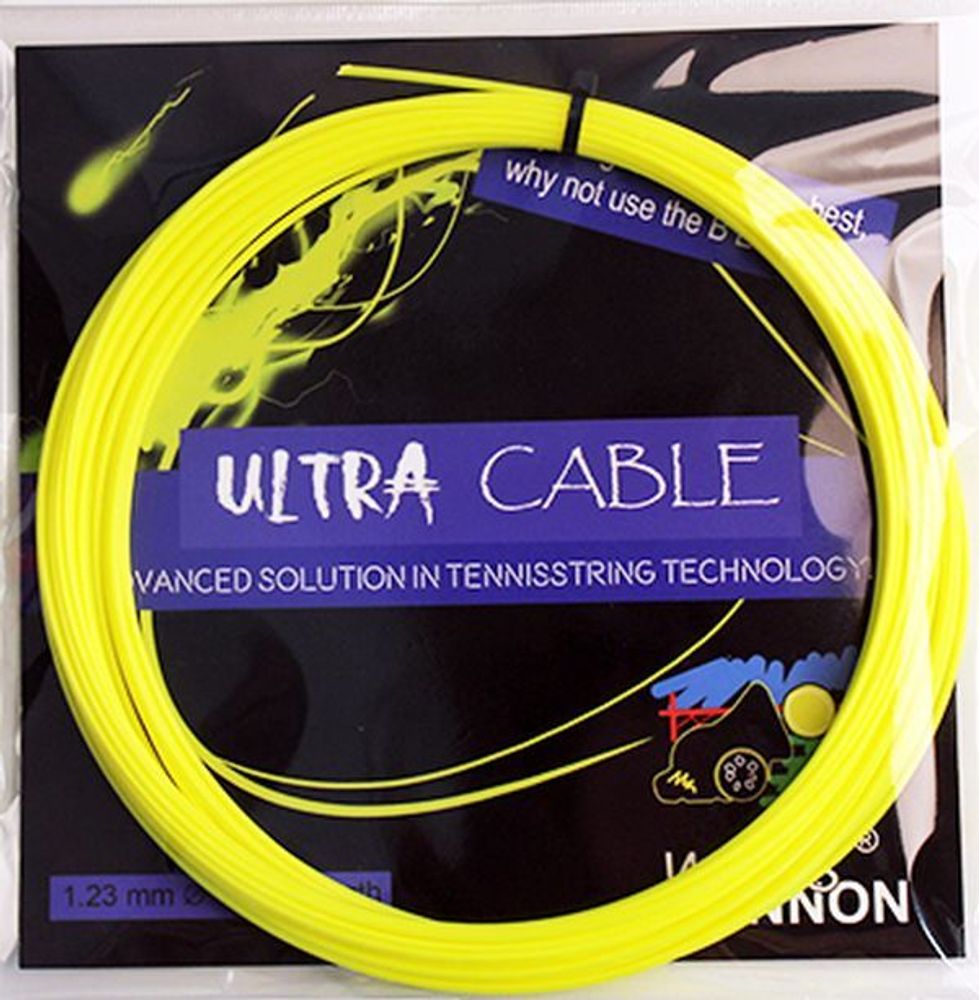 Теннисные струны Weiss Cannon Ultra Cable (12 m) - yellow