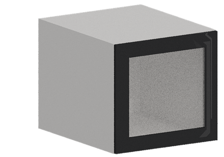 Кухня Модуль ШВГС 519 Ликата / Графит Глянец