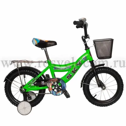 Велосипед городской Sky 14" Зеленый