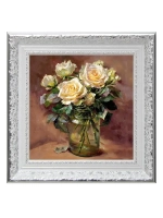 Картина на стену интерьерная на хосте 27*27 см