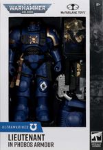 Фигурка McFarlane Toys Warhammer 40000 Figures Wv11 Lieutenant In Phobos Armor (Space Marine)