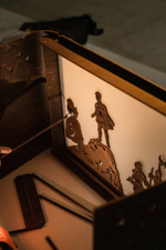 театр теней STANDART + набор фигурок ПРИНЦЕССА И ДРАКОН в подарочной коробке Крошки в окошке