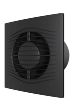 Вентилятор накладной SLIM D100 обратный клапан Dark Gray metal DICITI