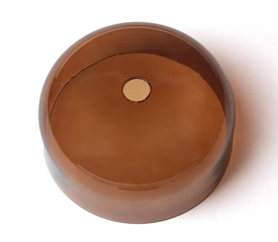 Подвесной светильник Ipon 4L золотой металл / стекло Smoked Amber