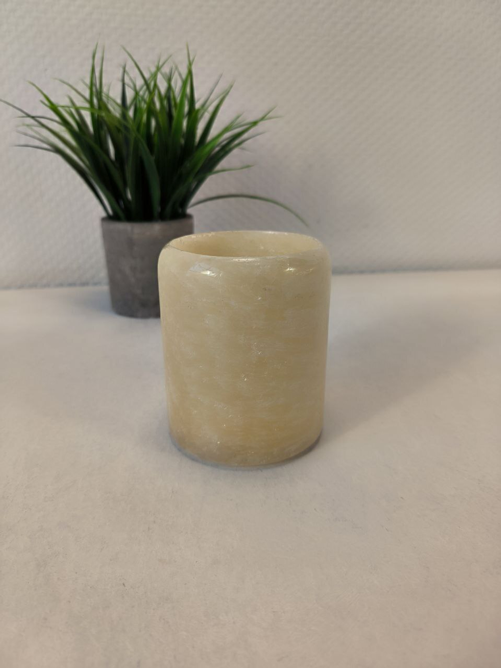 Аксессуар Стаканчик из оникса BL White MO-80121
