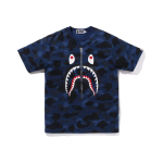 A Bathing Ape Color Camo Shark Polo