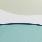 Набор из двух наволочек из сатина  мятного цвета с авторским принтом из коллекции freak fruit, 70х70 см