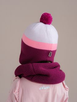 Шапка зимняя вязаная (Ягодный джем) КОДИ