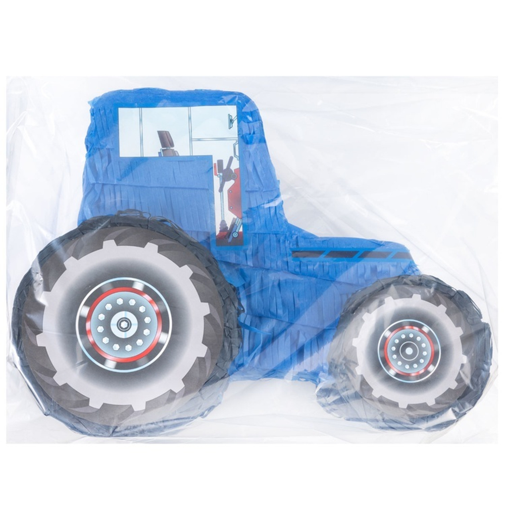 Пиньята «Синий трактор», 43,5×47,5×39,5 см