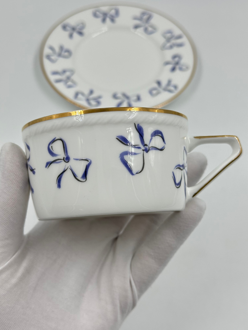 Чайная пара Бантики Yves Saint Laurent