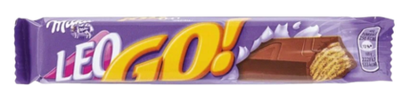 Шоколадные вафли Milka Leo Go