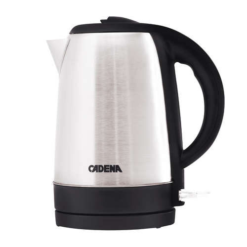 Чайник электрический CADENA KC330M, 1,7л, 2200Вт, с подсветкой, нержавеющая сталь