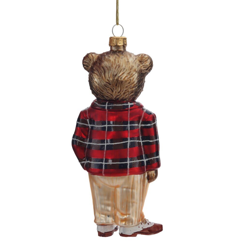 GAEM Украшение новогоднее "Медведь", L7,5 W6 H17 см