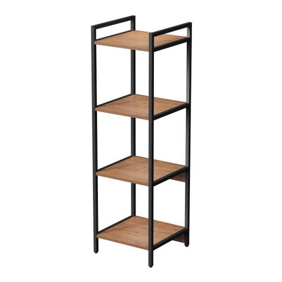 10СС.4.400 Стеллаж средний 4 полки, узкий (400*400*1328)