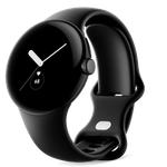 Умные часы Google Pixel Watch Matte Black Stainless Steel Case / Obsidian Active Band (Wi-Fi)