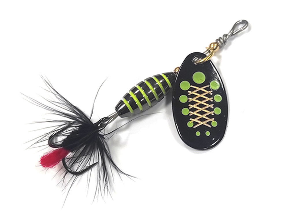 Вращающаяся блесна Hitfish Pro Series Lotus №4 (10.5гр)