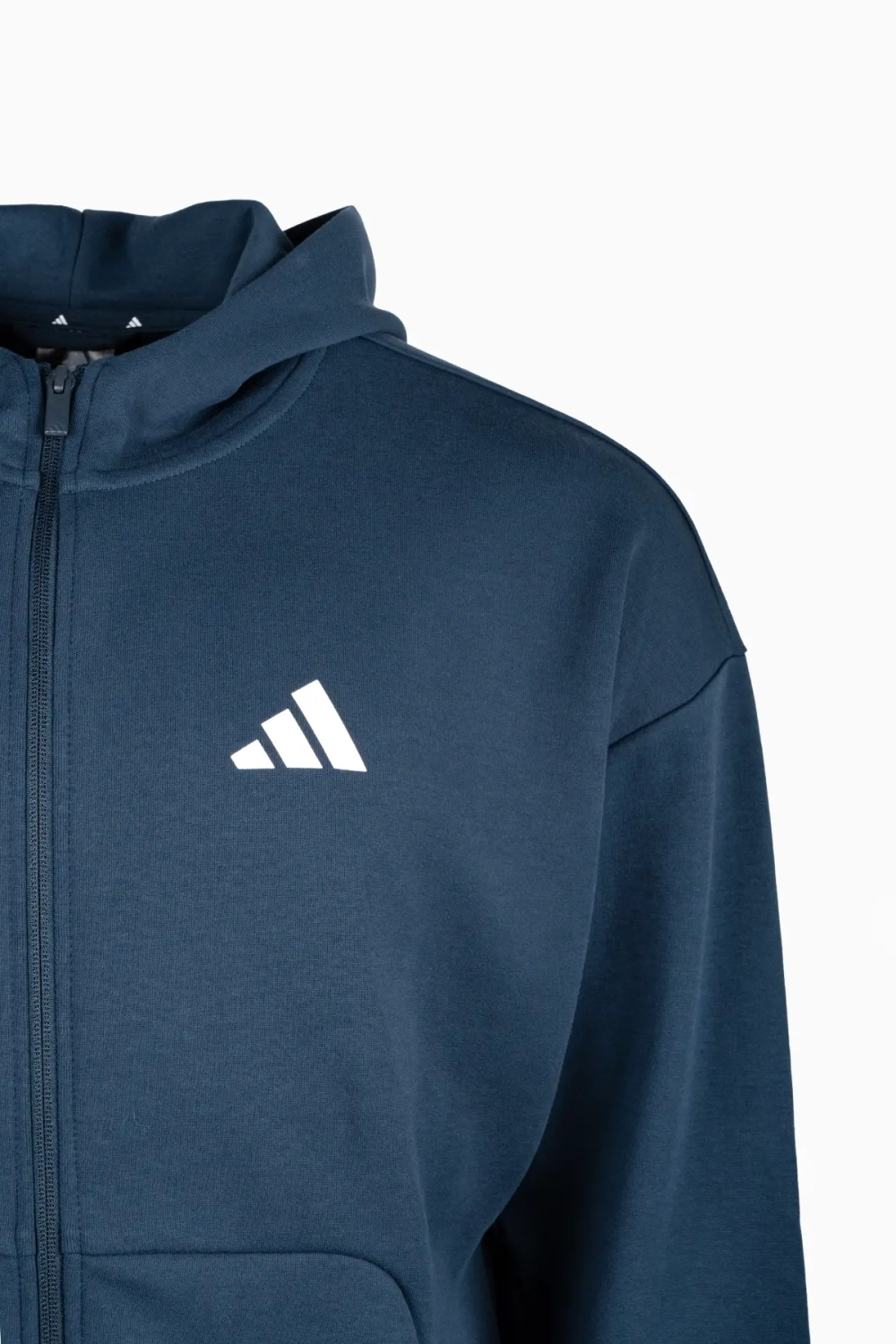 Кофта adidas Future Icons Small Logo Full-Zip - темно-синий