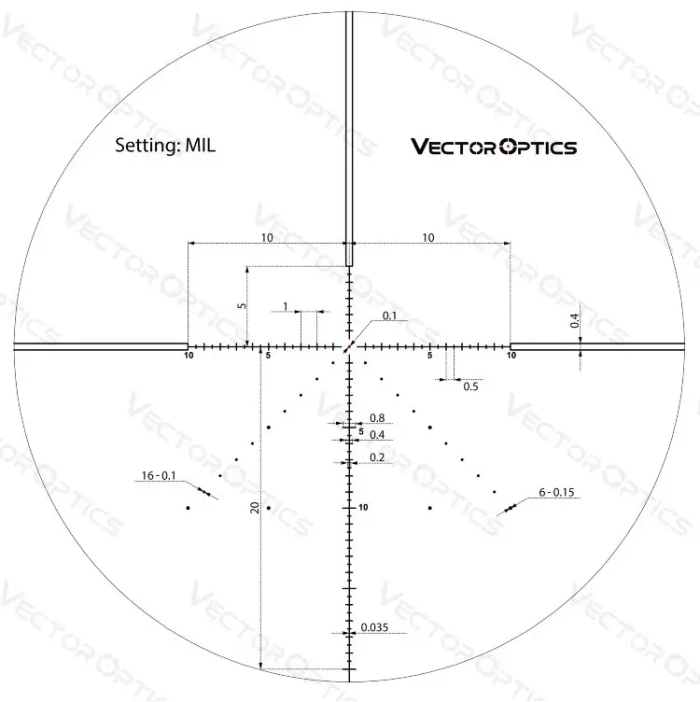 Прицел Vector Optics Veyron 4-16x44 IR FFP (SCFF-38)