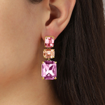 Серьги Dyrberg Kern ESMARA SG LIGHT ROSE / PEACH 460014