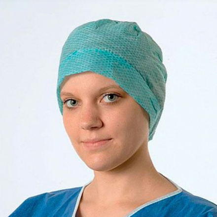 Foliodress cap Comfort rondo plus  - круглые /аква/; 100 шт.