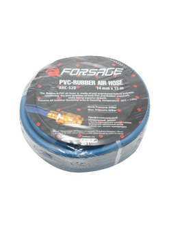 Шланг резиновый воздушный армированный с фитингами 8*14мм*10м Forsage F-AHC-52C