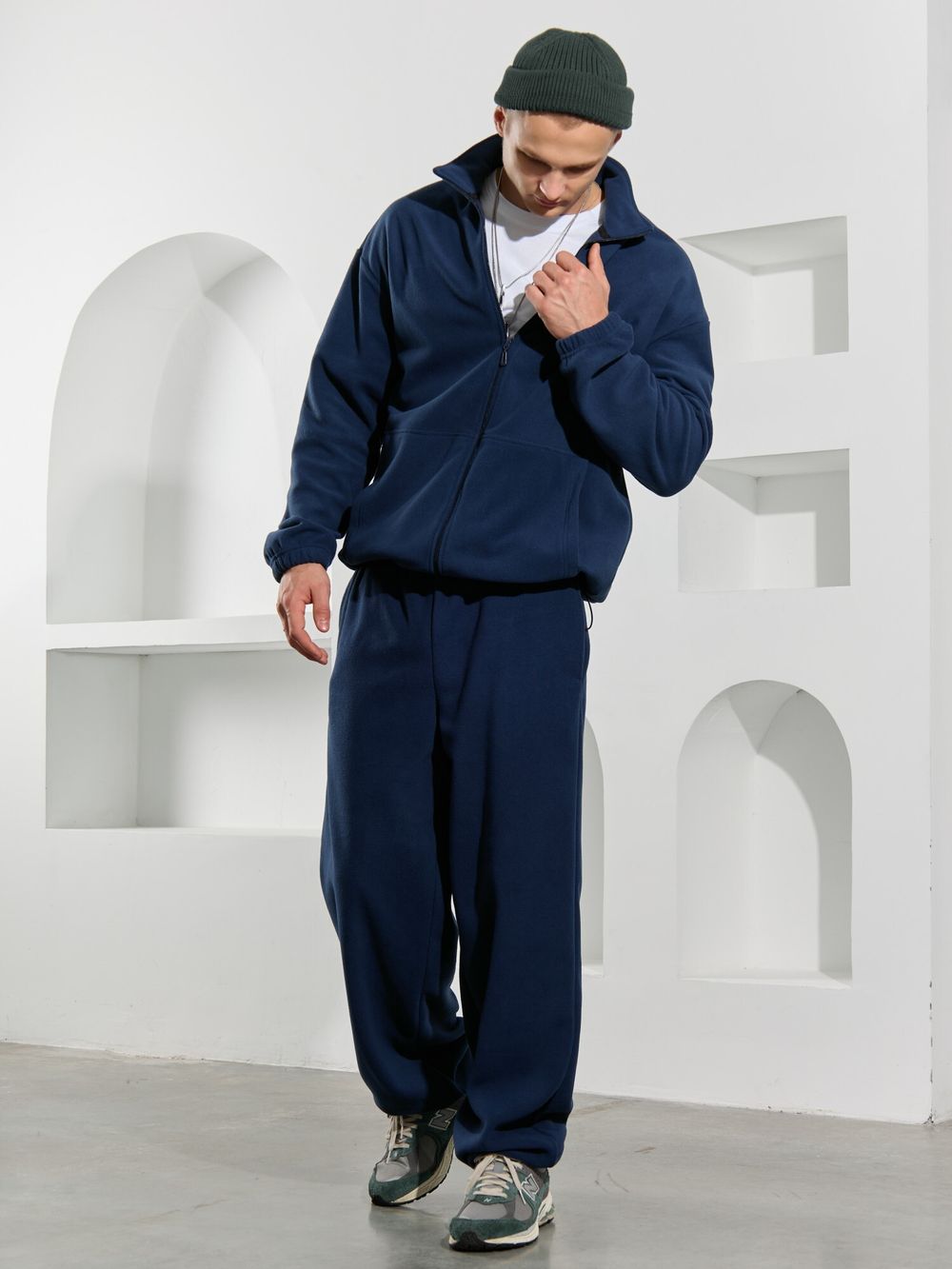 Толстовка мужская Алтай-1 Виотекс ТЁМНО-СИНИЙ