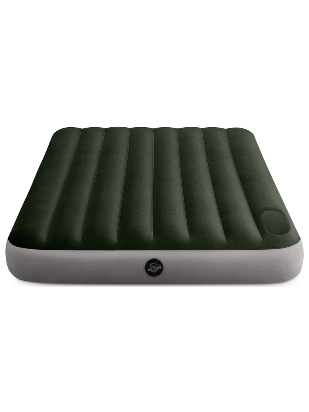 Мaтрас нaдувной Intex 64109 Prestige Downy 152х203х25 см / Крoвать нaдувная Интeкс двухспальная велюровая для дома и туризма