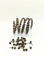 Гвоздевая лента "Золото с Черной крошкой" молдинги для мебели