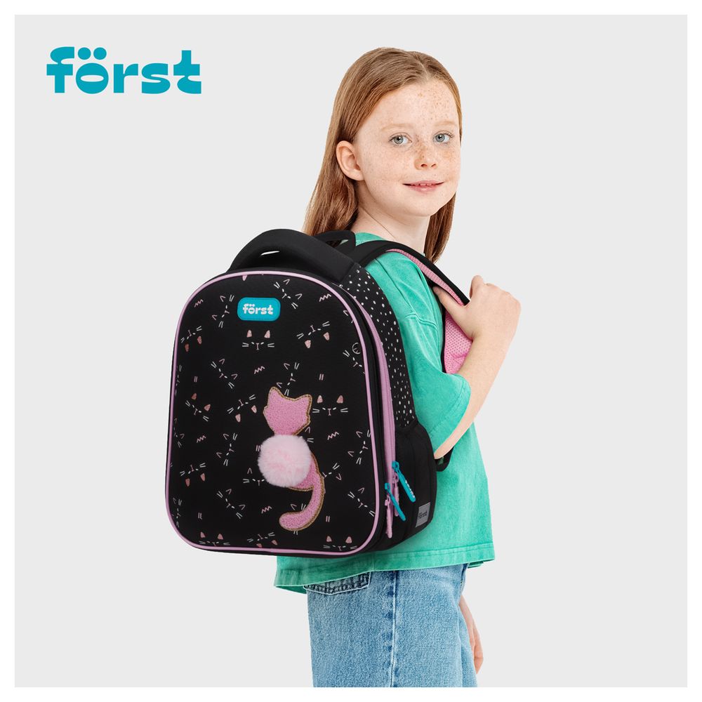 Ранец Forst F-Top Kitty 36х28х15см, 2 отд., с анатомической спинкой