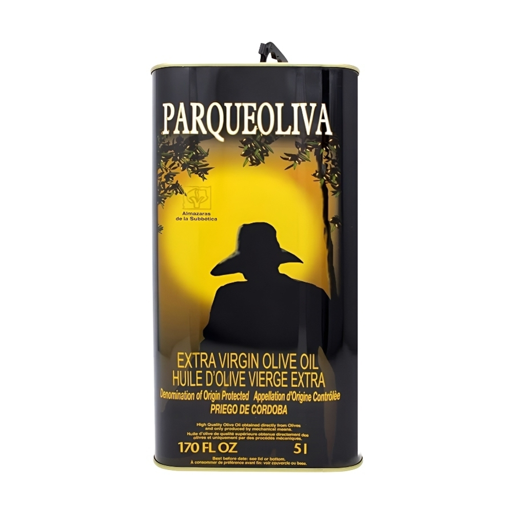 Масло оливковое экстра верджин, PARQUEOLIVA, DOP Priego de Cordoba, 5л