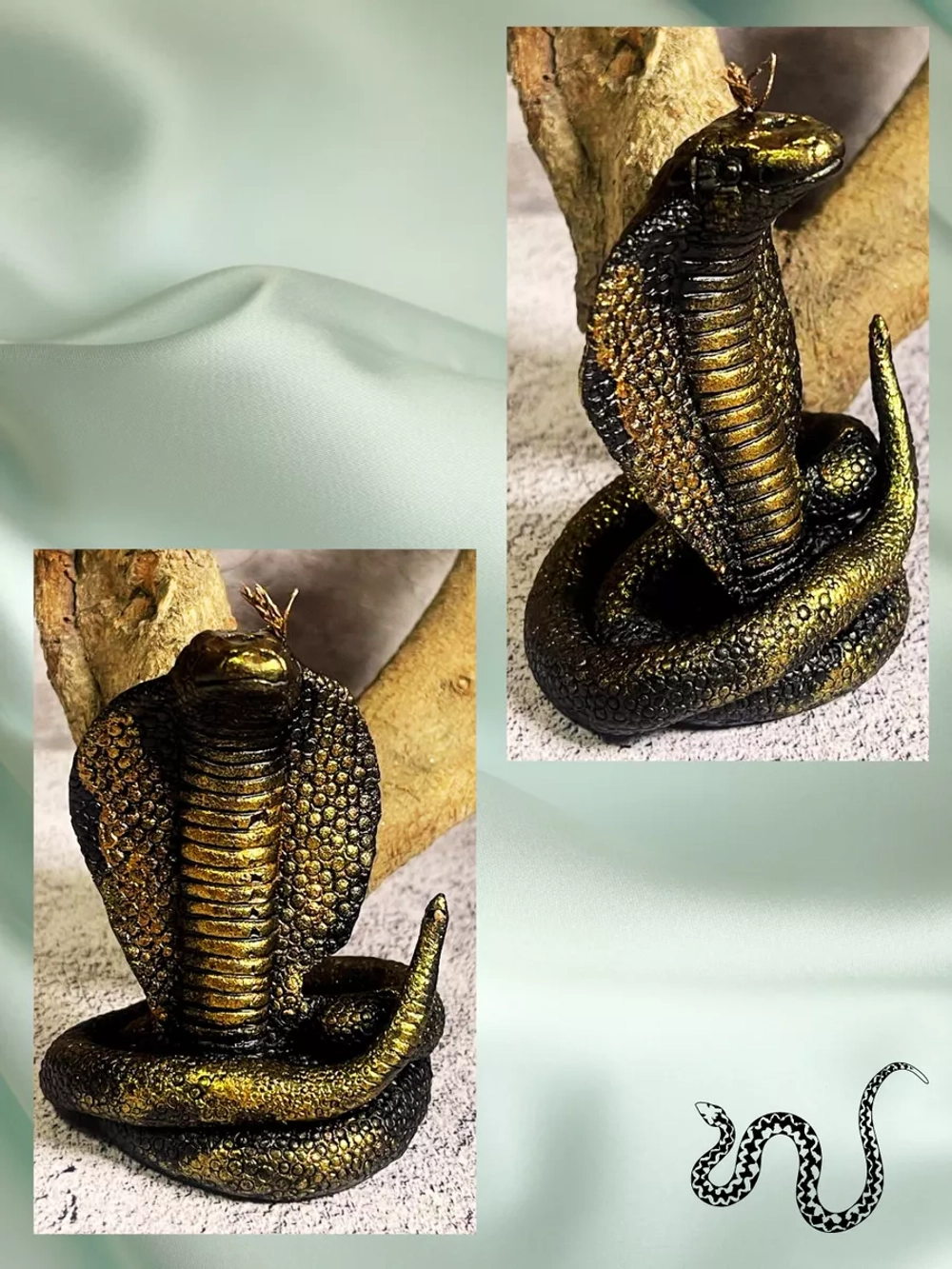 Свеча "Тотем Змея"