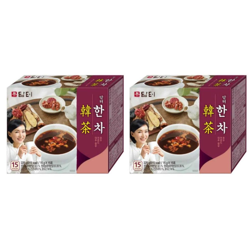 Корейский традиционный чай Хань Ча Damtuh 15 саше, 2 шт