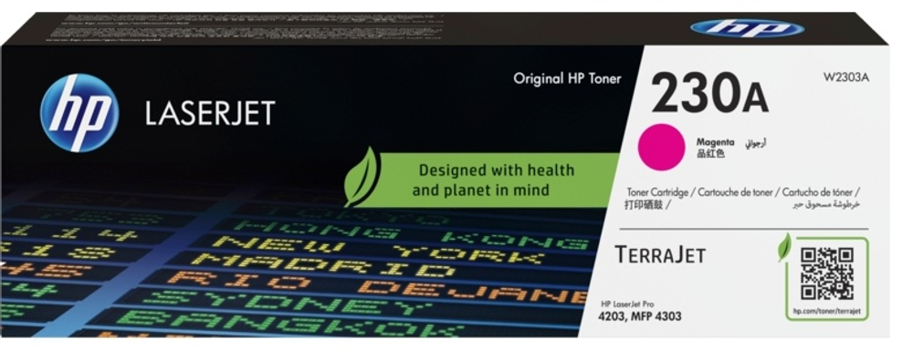 Картриджи HP W2303A пурпурный (magenta)